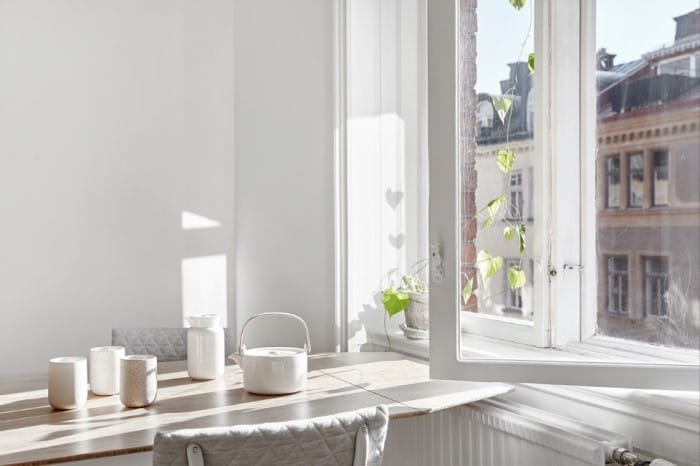 habitación iluminada