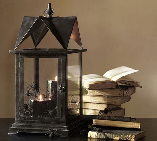 black house lantern de pottery barn black house lantern lampara velas pottery barn