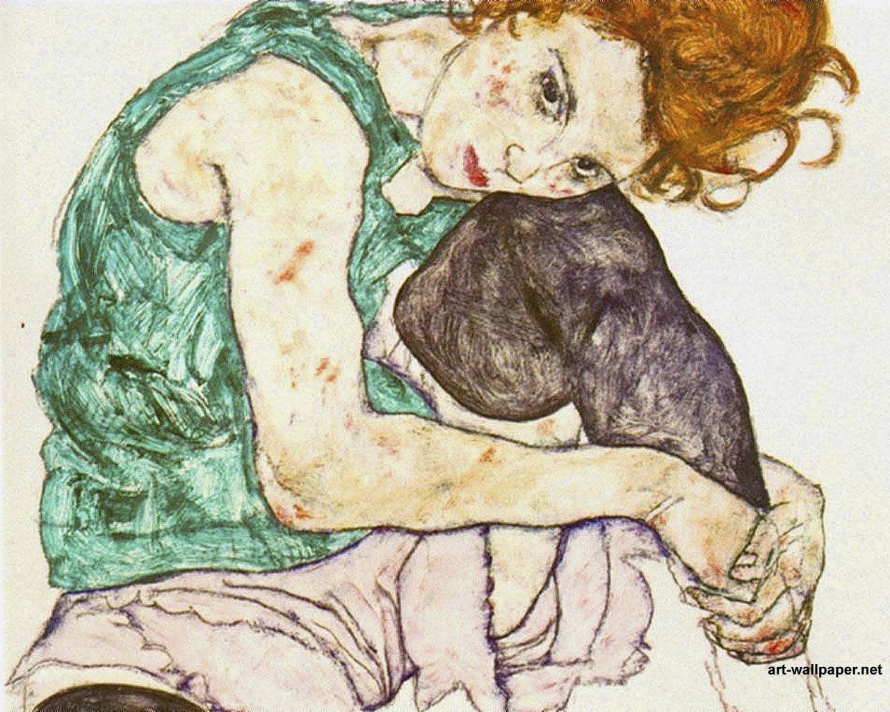 Exposición de Egon Schiele. Expresionismo en Bilbao