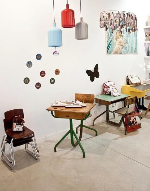 Interiorismo y vintage en la Calle Séneca de Barcelona