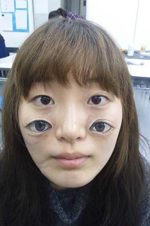 trabajo bosy art ojos mejillas artista japonesa chooo san