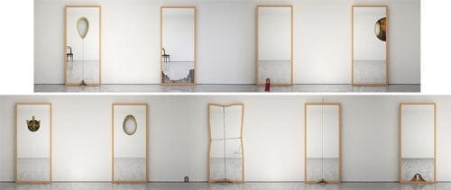 serie mirrors espejos ron gilad