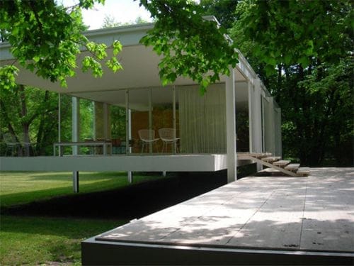 casa farnsworth mies van der rohe