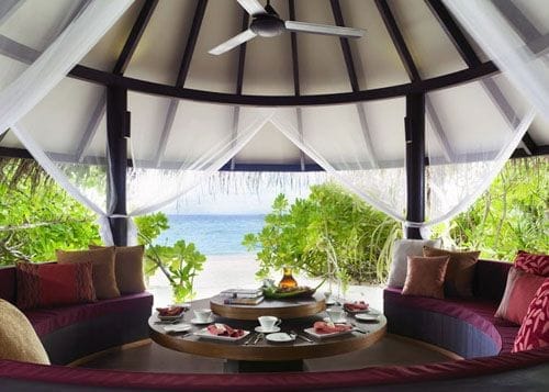 exterior hotel lujo anantara kihavah villas