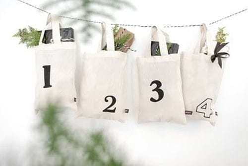 calendario adviento bolsitas algodos indulgy