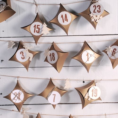 Calendarios de Adviento DIY para unas dulces navidades