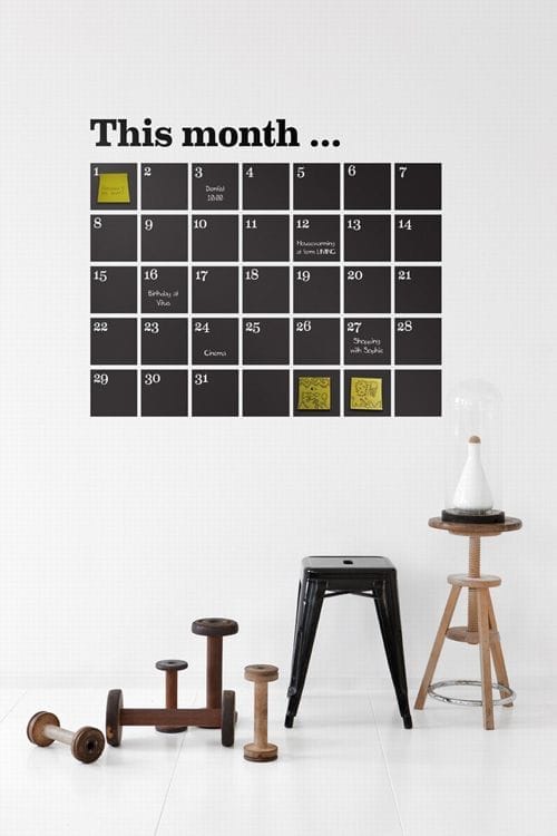 calendario vinilo ferm