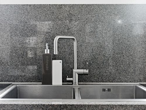 detalle fregadero cocina casa nordica estocolmo suecia