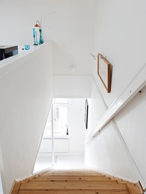 detalle escaleras casa nordica estocolmo suecia