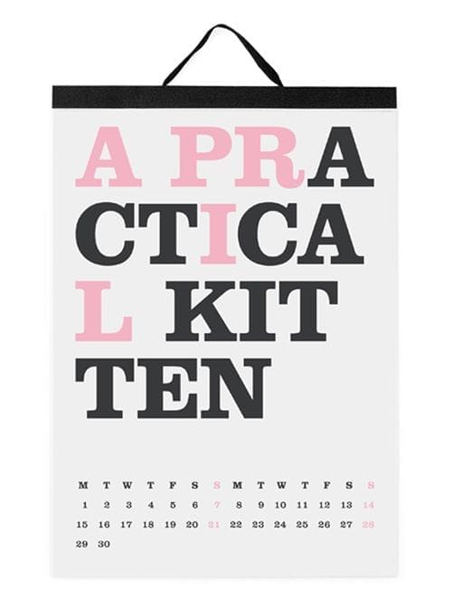 calendario cats let nothing darken their road calendar 2013