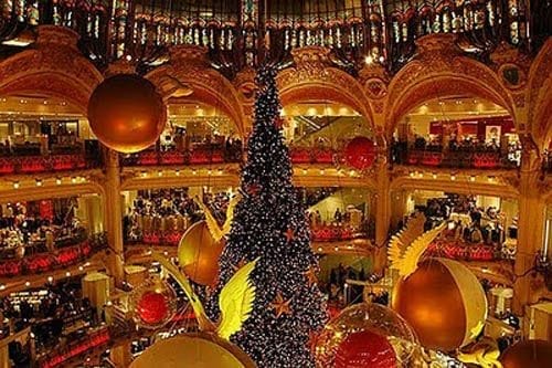 centro comercial lujo galeries lafayette