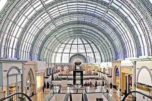 centro comercial lujo mall of emirates dubai