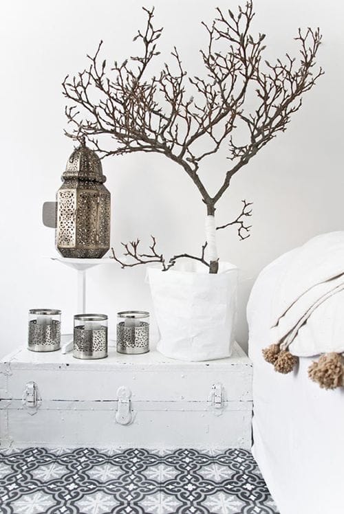 composicion marroqui arbol blanco