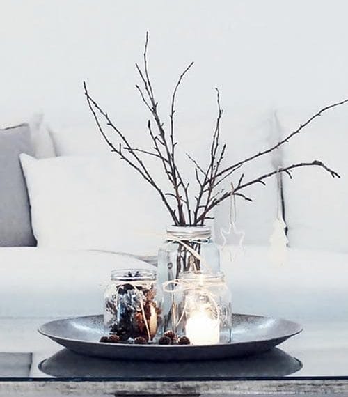 Un poco de decoración de Navidad