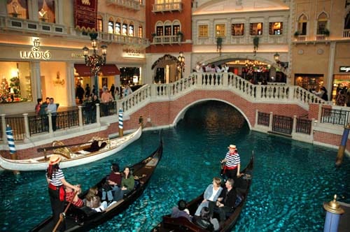 centro comercial lujo the grand canal shoppes