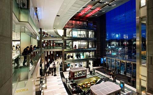 centro comercial lujo the shops at columbus circle