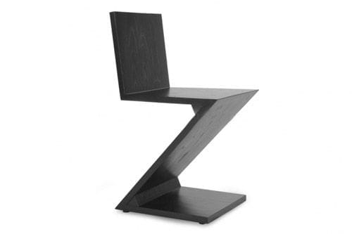 mesilla noche forma zig zag diseñador gerry t rietveld tienda infurn