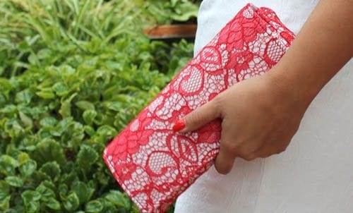 bolso encaje bolso mano encaje