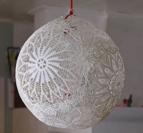 lampara techo encaje