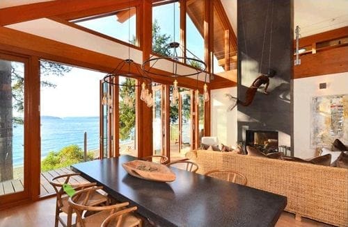 Una casa de madera de ensueño en la Columbia Británica