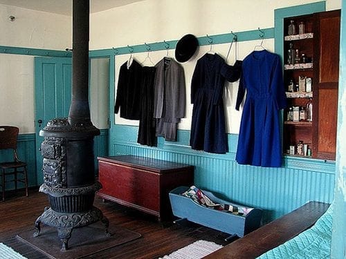 Estilo decoración Amish. 