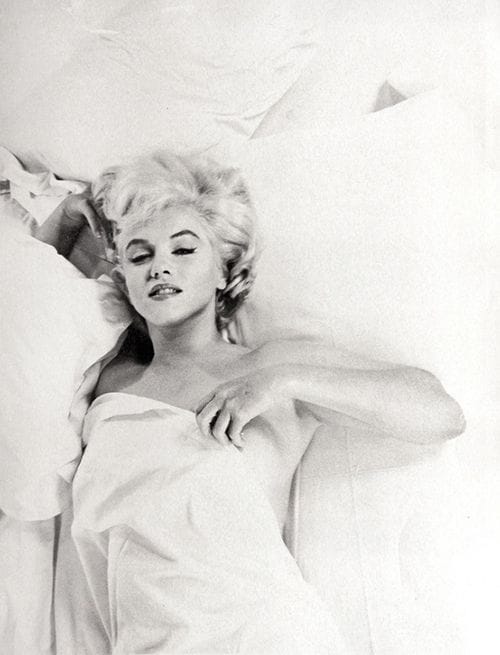 Marilyn Monroe para Eve Arnold.