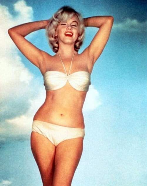 Marilyn Monroe para Eve Arnold.