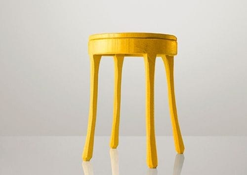 Silla original de diseño escandinavo.