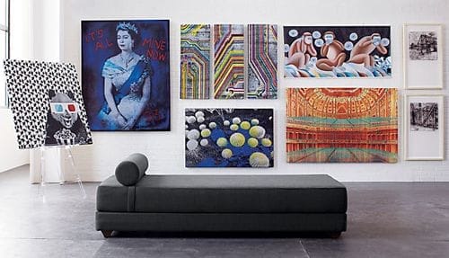 lubi graphite sleeper daybed cb2