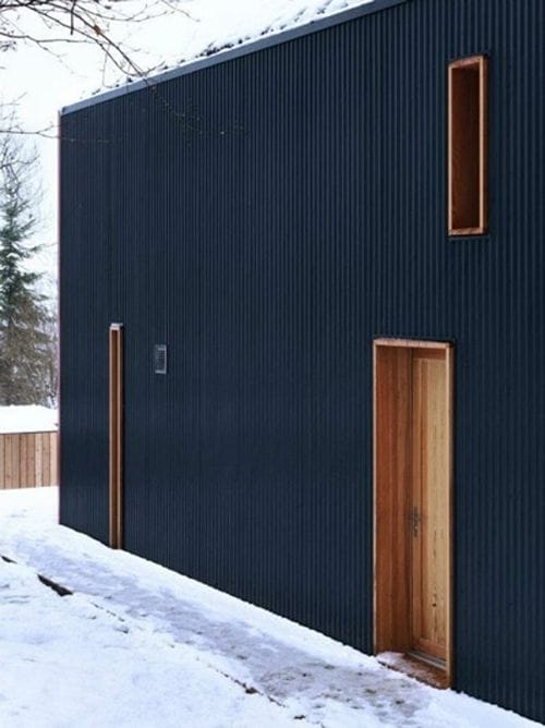 casa negra puertas madera pinterest