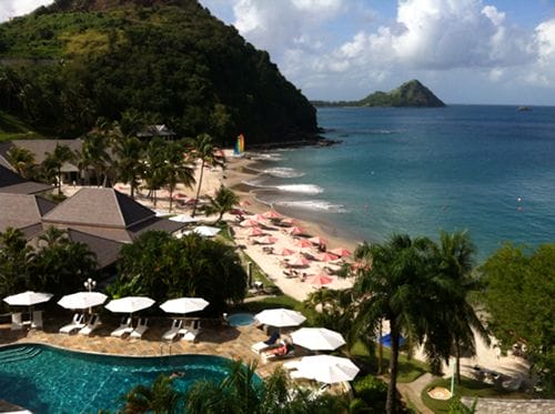 Hotel Sport, en St Lucia.
