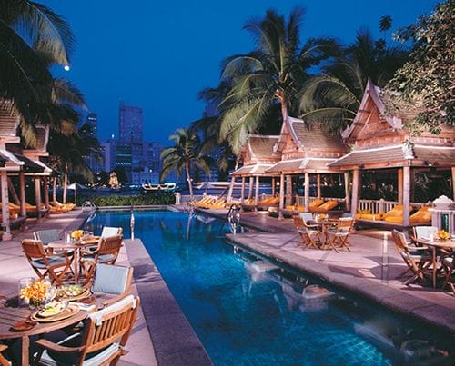 Hotel Península en Bangkok.