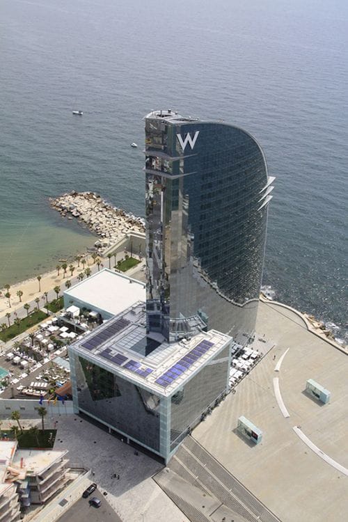 Hotel W en Barcelona hoteles de lujo