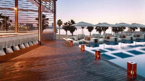 Hotel W en Barcelona.