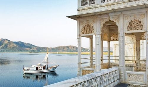 Hotel Taj Lake Palace.