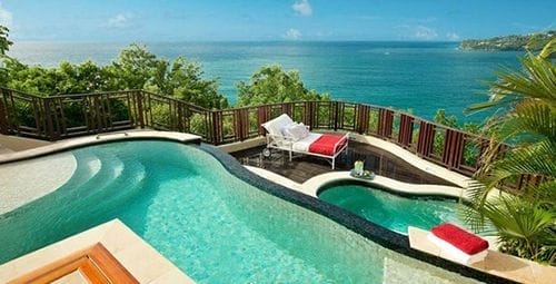Hotel Sport, en St Lucia.
