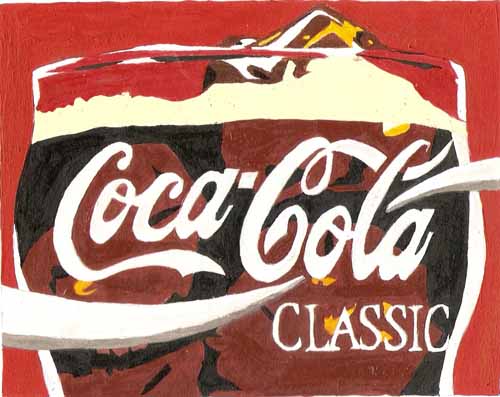 coca cola pop art