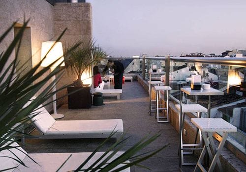 terraza vistas hotel urban madrid