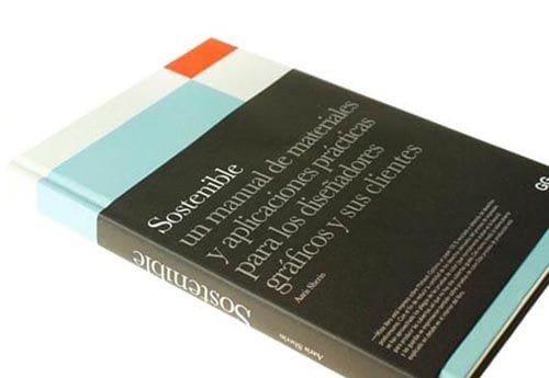 diseño grafico sostenible libro portada