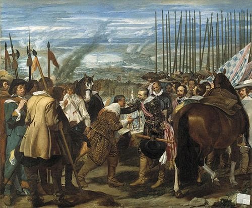 Las Lanzas, de Velázquez.