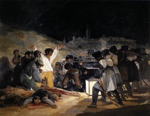 El 3 de Mayo, de Goya. 