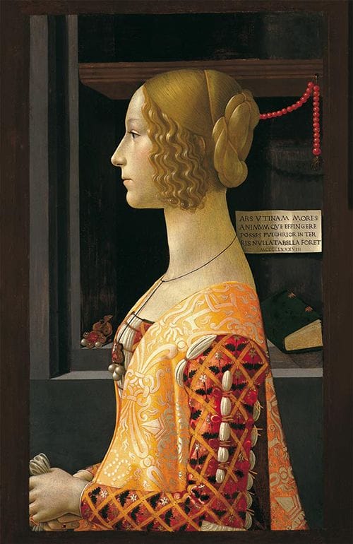 museo thyssen-bornemisza Retrato de Giovanna Tornabuoni, de Ghirlandaio.