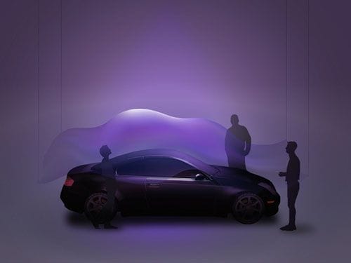 infinity diseño coche