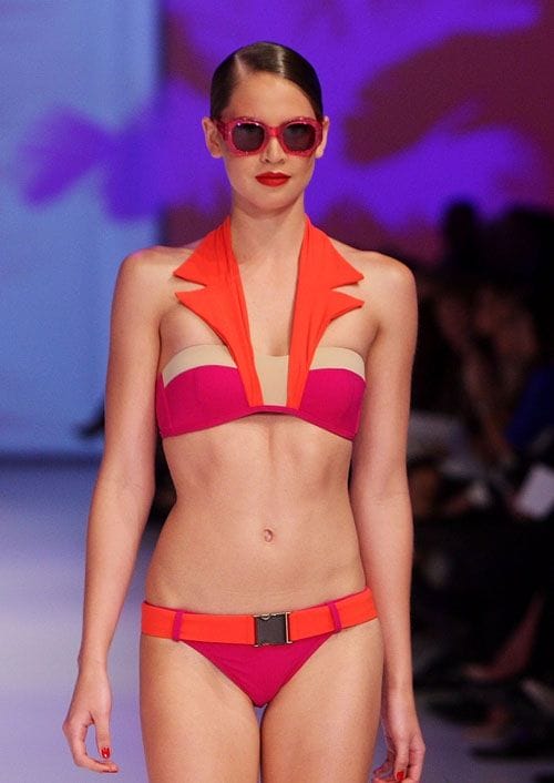 bikini tendencia fluor diseñado david jones beakiamoda.com