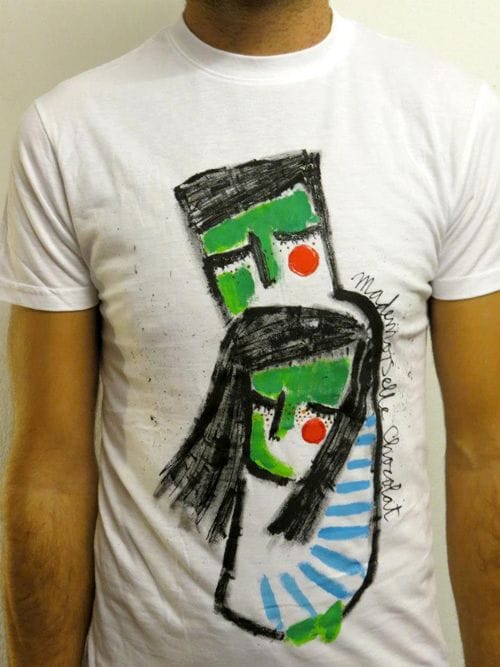 camiseta madmoiselle chocolat participante cuarta convocatoria mademoisellechocolat-shirts.blogspot.com.es