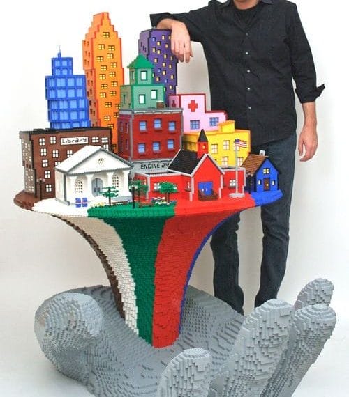 escultor realista lego