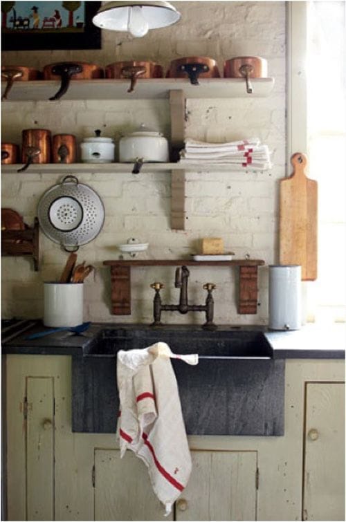 cocina estilo campestre