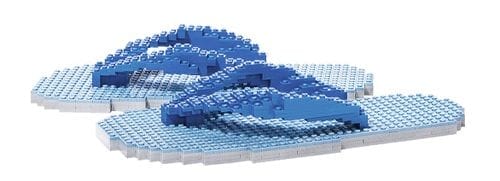 flipflops escultura lego nathan sawaya inpieceslego.com