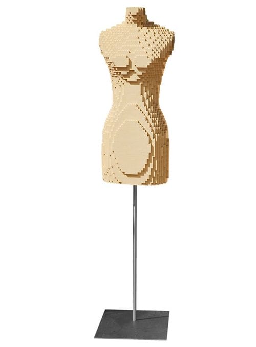 mannequin escultura lego nathan sawaya in pieces inpiecescollection.com