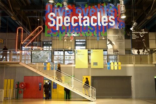 interior zona espectaculos centro pompidou fotolibre.net
